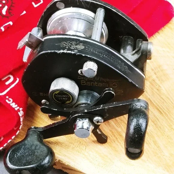 リール SHIMANO BANTAM10 SG Vintage Shimano Bantam 10XSG Bait Casting Fishing Reel IOXSG